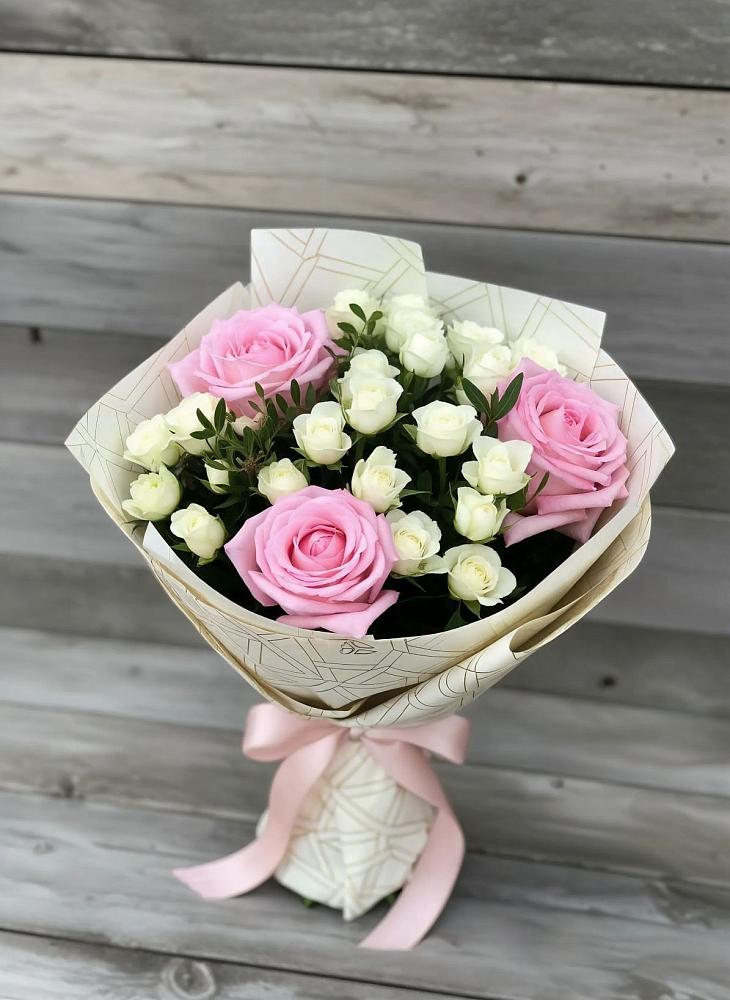 Букет цветов из: Розы в Райсеменовское