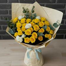 Букет цветов из:  Розы в Райсеменовское