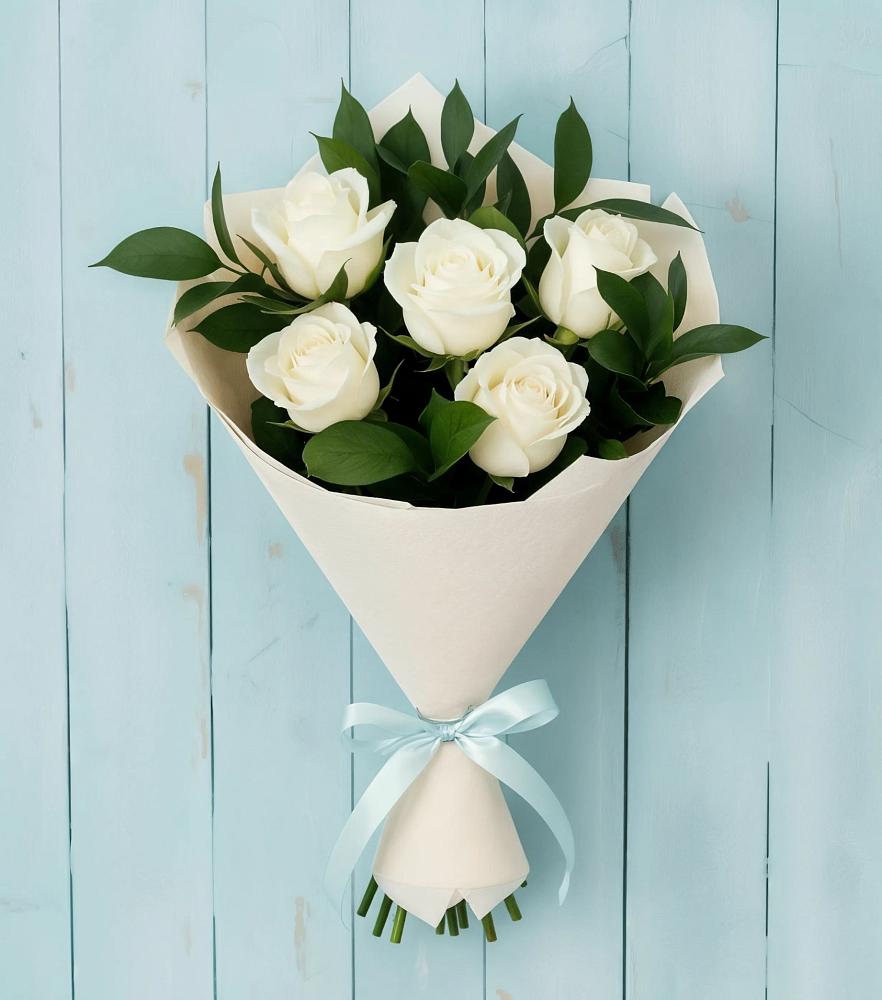 Букет цветов из: Розы в Райсеменовское