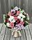 Букет цветов из: Альстромерии, Гвоздики, Розы и Хризантемы в Райсеменовское