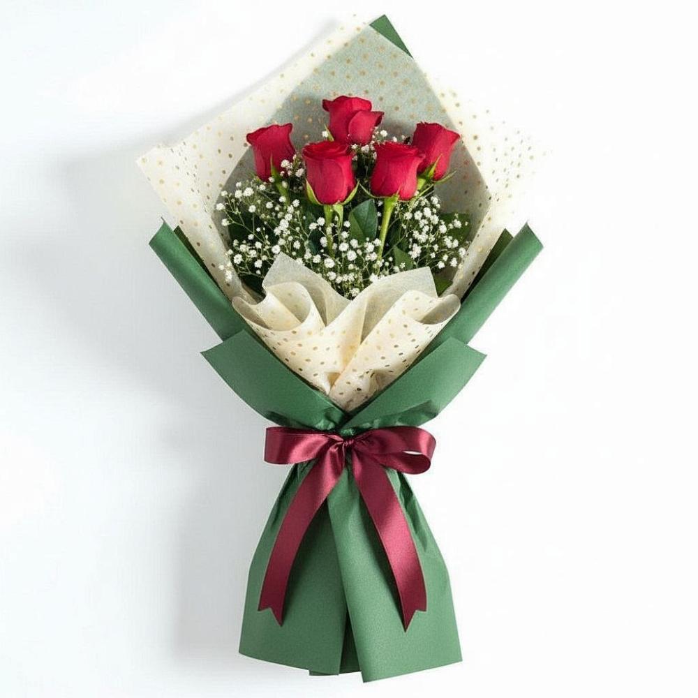 Букет цветов из: Розы в Райсеменовское