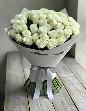 Букет 35 Белых роз #REPLACE_PRED# Райсеменовское