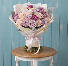 Букет цветов из:  Розы #REPLACE_PRED# Райсеменовское