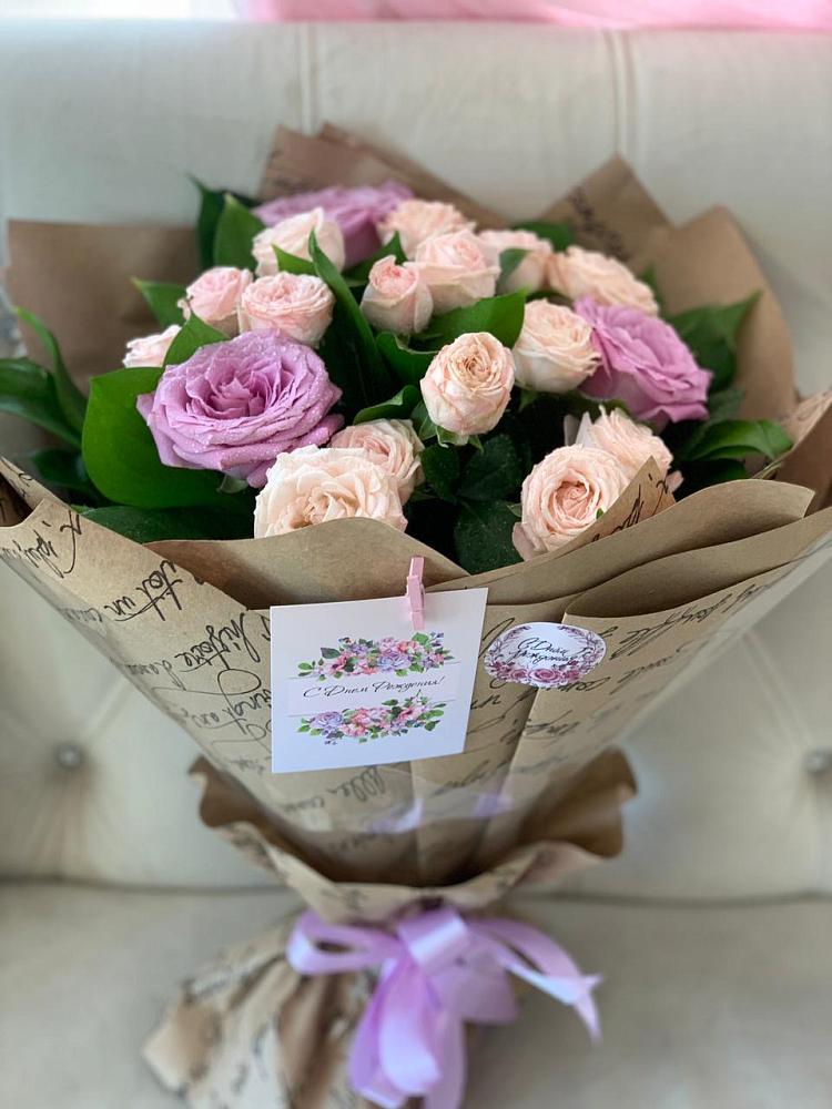 Букет цветов из: Розы в Райсеменовское