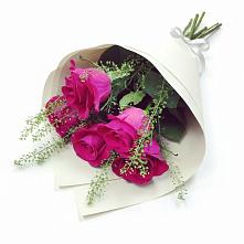 Букет цветов из:  Розы в Райсеменовское