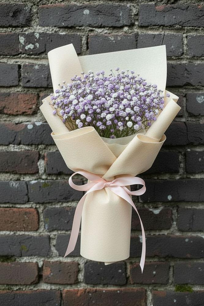 Букет цветов из: Гипсофила в Райсеменовское