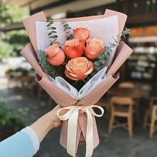 Букет цветов из:  Розы в Райсеменовское