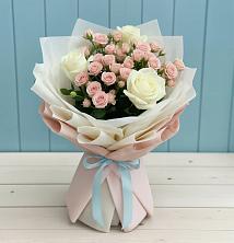 Букет цветов из:  Розы в Райсеменовское