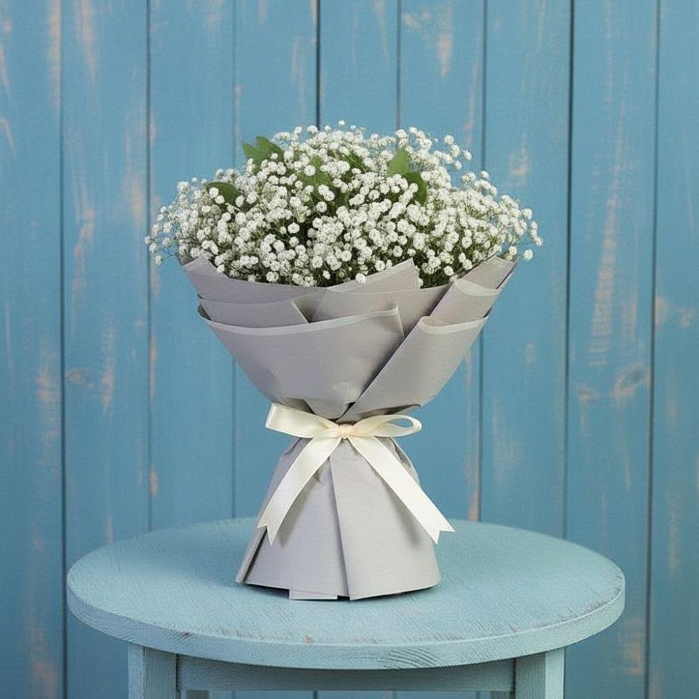 Букет цветов из: Гипсофила в Райсеменовское