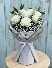 Букет цветов из:  Розы в Райсеменовское