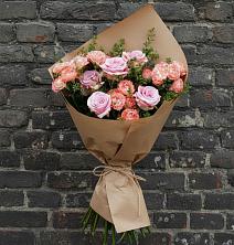 Букет цветов из:  Розы в Райсеменовское