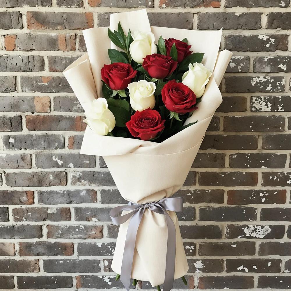 Букет цветов из: Розы в Райсеменовское