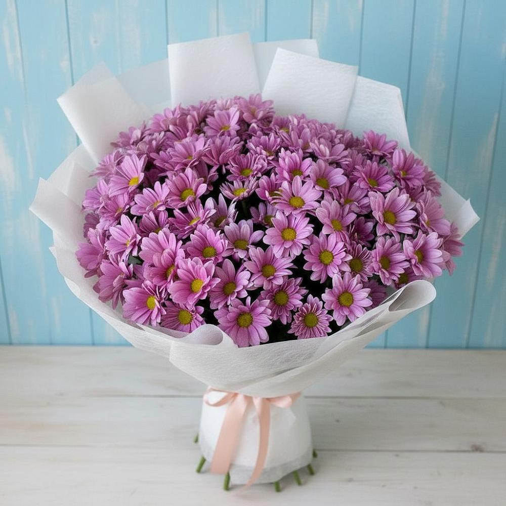 Букет цветов из: Хризантемы в Райсеменовское