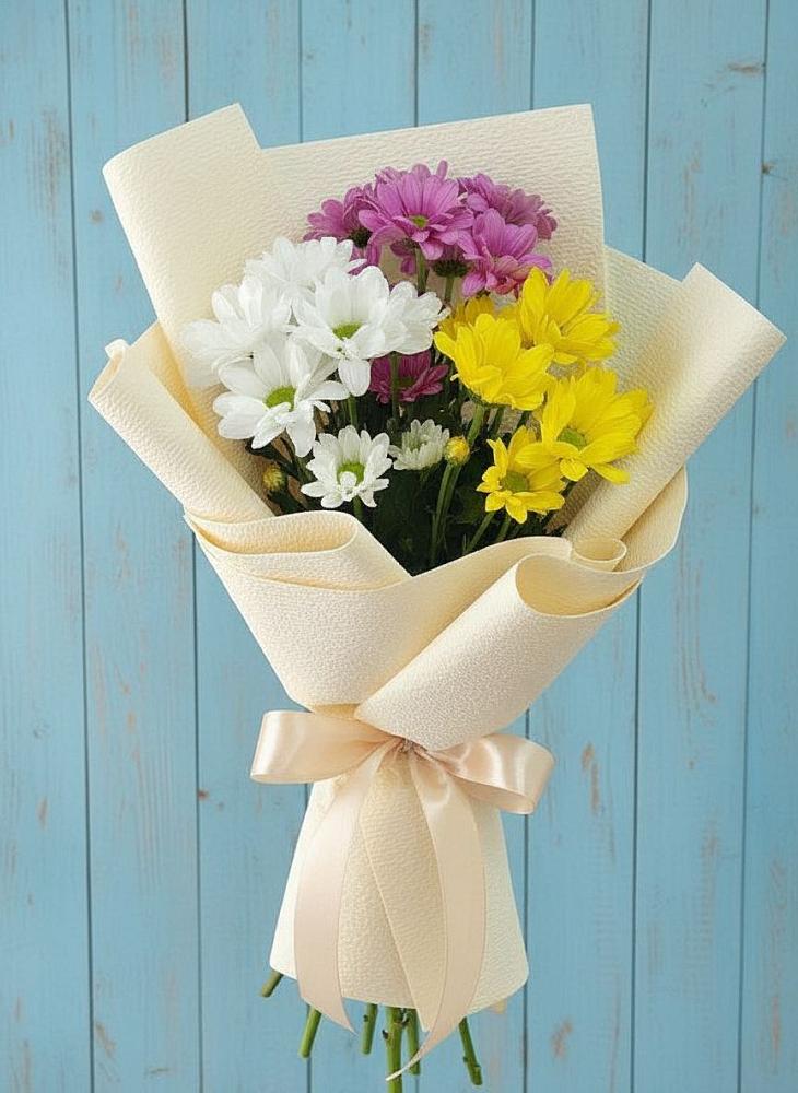 Букет цветов из: Хризантемы в Райсеменовское