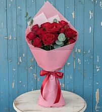 Букет цветов из:  Розы в Райсеменовское