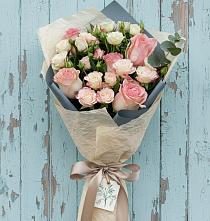 Букет цветов из:  Розы в Райсеменовское