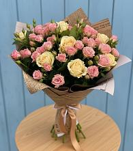 Букет цветов из:  Розы #REPLACE_PRED# Райсеменовское