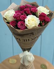 Букет цветов из:  Розы в Райсеменовское