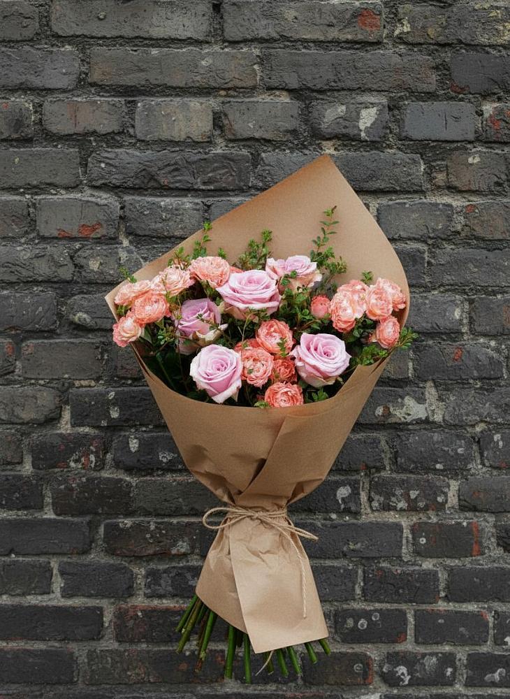 Букет цветов из: Розы в Райсеменовское