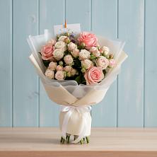 Букет цветов из:  Розы в Райсеменовское