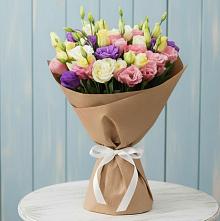 Букет цветов из:  Лизиантусы в Райсеменовское