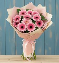 Букет цветов из:  Герберы в Райсеменовское